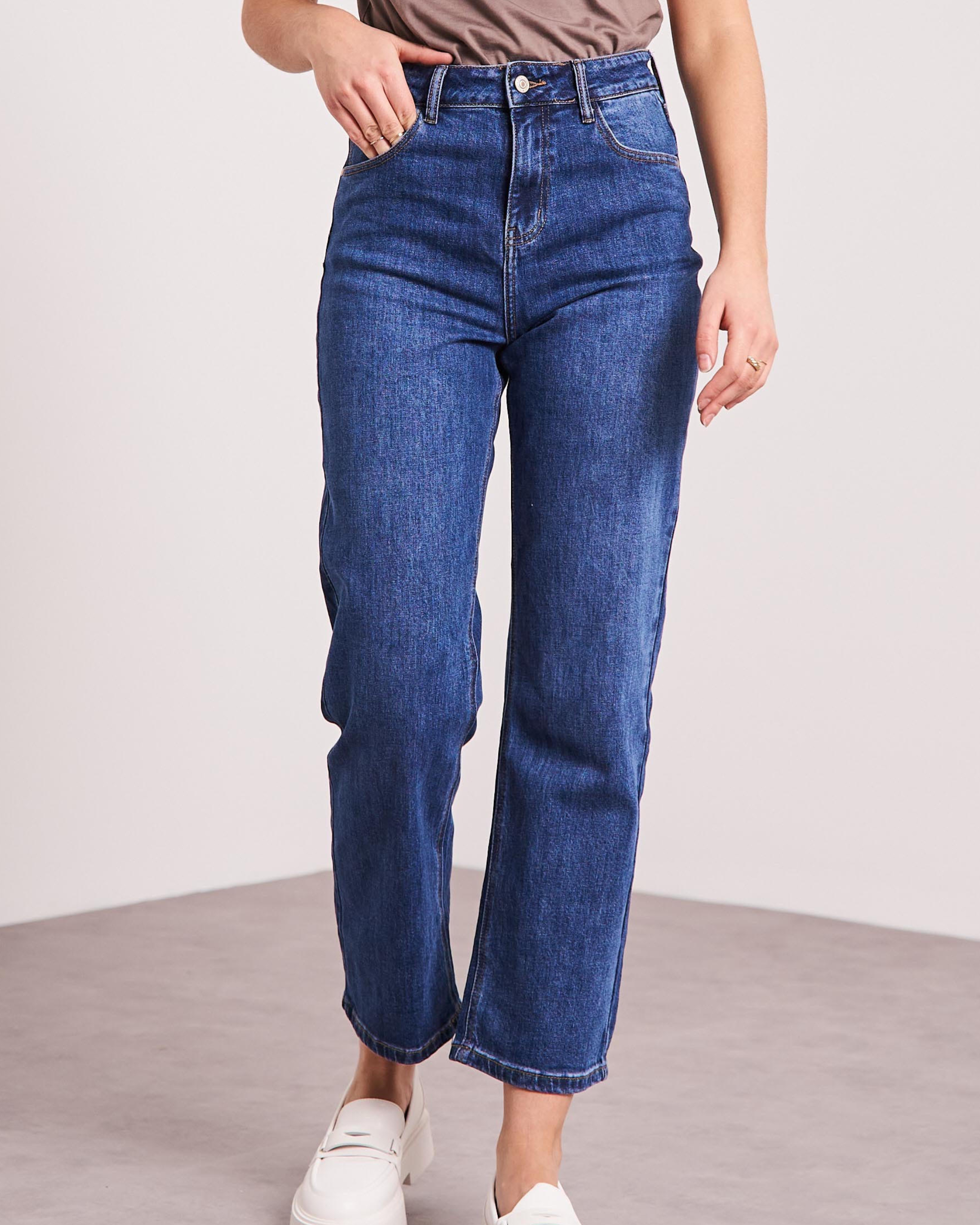 High waisted straight leg 2025 mom jeans
